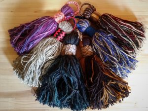 Tassel for cleaning arrows