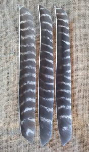 Natural fletching full length