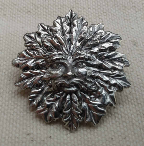 Green Man - Pewter Badge