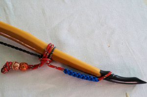 longbow string keeper. close up 1